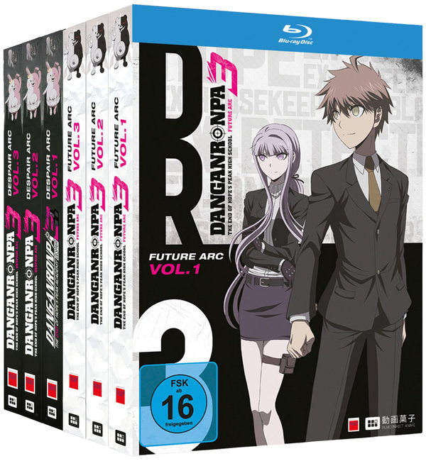 Danganronpa 3: Future Arc & Despair Arc - Gesamtausgabe  [6 BRs]  (Blu-ray Disc)