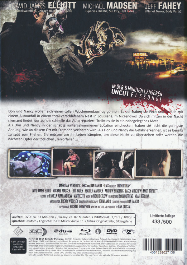 Terror Trap - Uncut Mediabook Edition (DVD+blu-ray) (B)