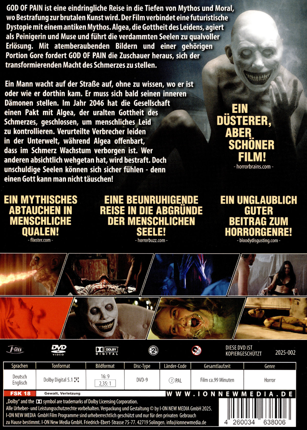 God of Pain  (DVD)