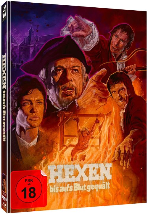Hexen bis aufs Blut gequält - Uncut Mediabook Edition (4K Ultra HD+blu-ray) (A)