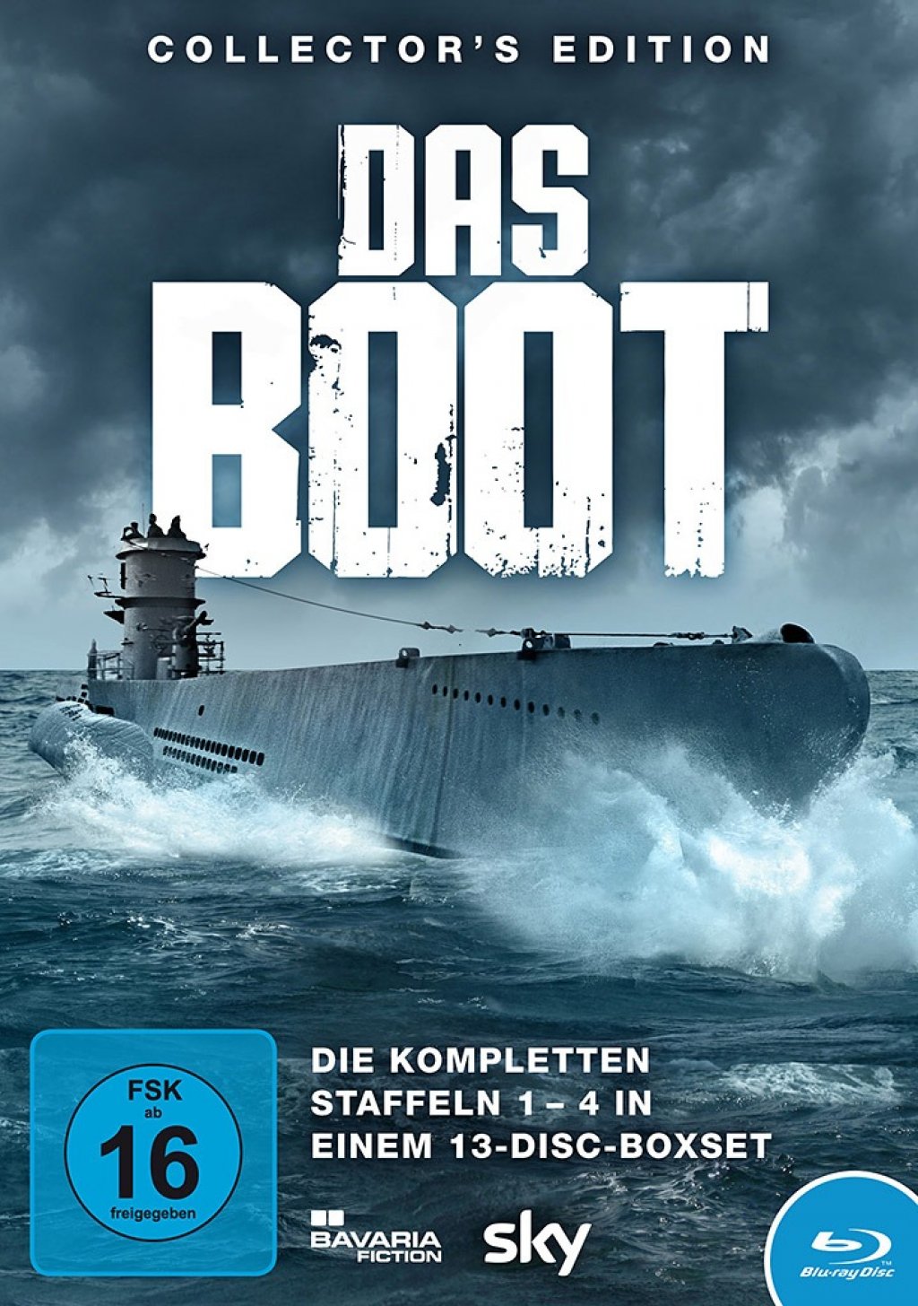 Das Boot - Collector's Edition: Die kompletten Staffeln 1-4 LTD.  [13 BRs]  (Blu-ray Disc)