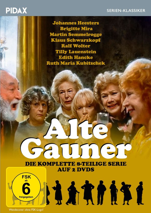 Alte Gauner / Die komplette 8-teilige Serie mit erstklassiger Besetzung (Pidax Serien-Klassiker) [2 DVDs]  (DVD)