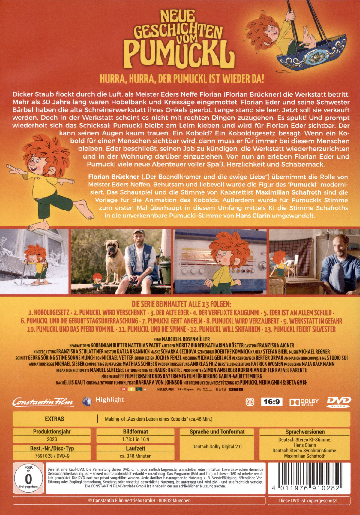 Neue Geschichten vom Pumuckl - Die Serie  [3 DVDs]  (DVD)