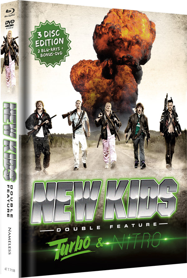 New Kids Turbo & Nitro - Double Feature (inkl. TV-Serie) - Uncut Mediabook Edition (blu-ray) (A)