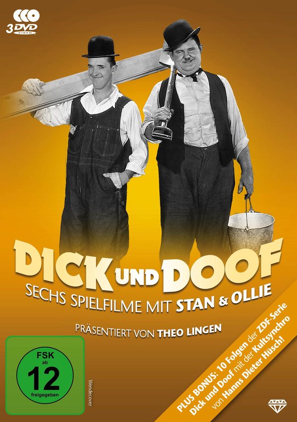 Dick und Doof: 6 Spielfilme mit Stan & Ollie  [3 DVDs]  (DVD)