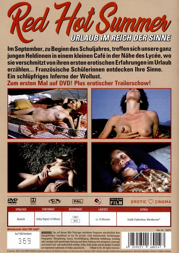 RED HOT SUMMER - URLAUB IM REICH DER SINNE  (DVD)