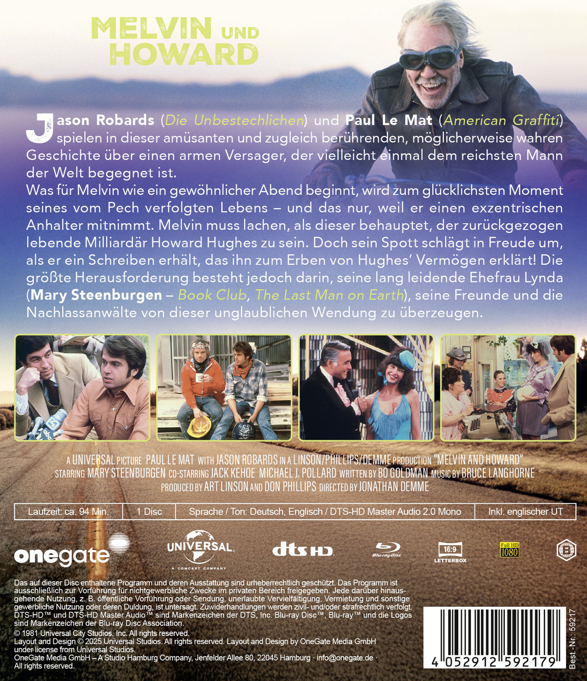 Melvin und Howard  (Blu-ray Disc)