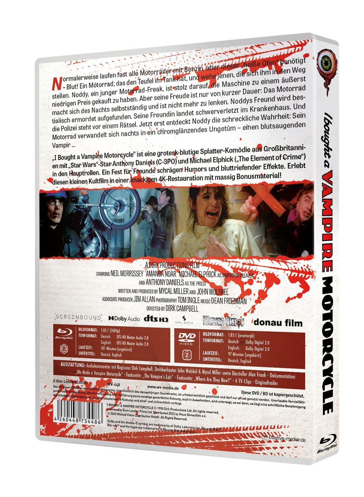 I Bought a Vampire Motorcycle - Uncut Mediabook Edition (DVD+blu-ray) (C)