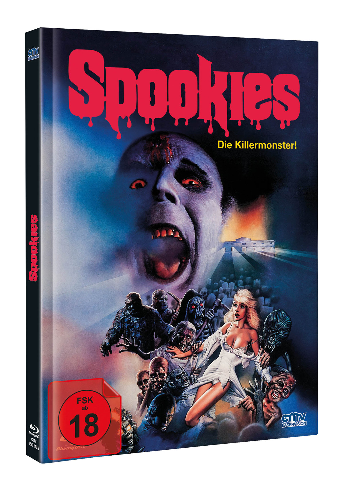 Spookies - Die Killermonster - Uncut Mediabook Edition (DVD+blu-ray) (A)