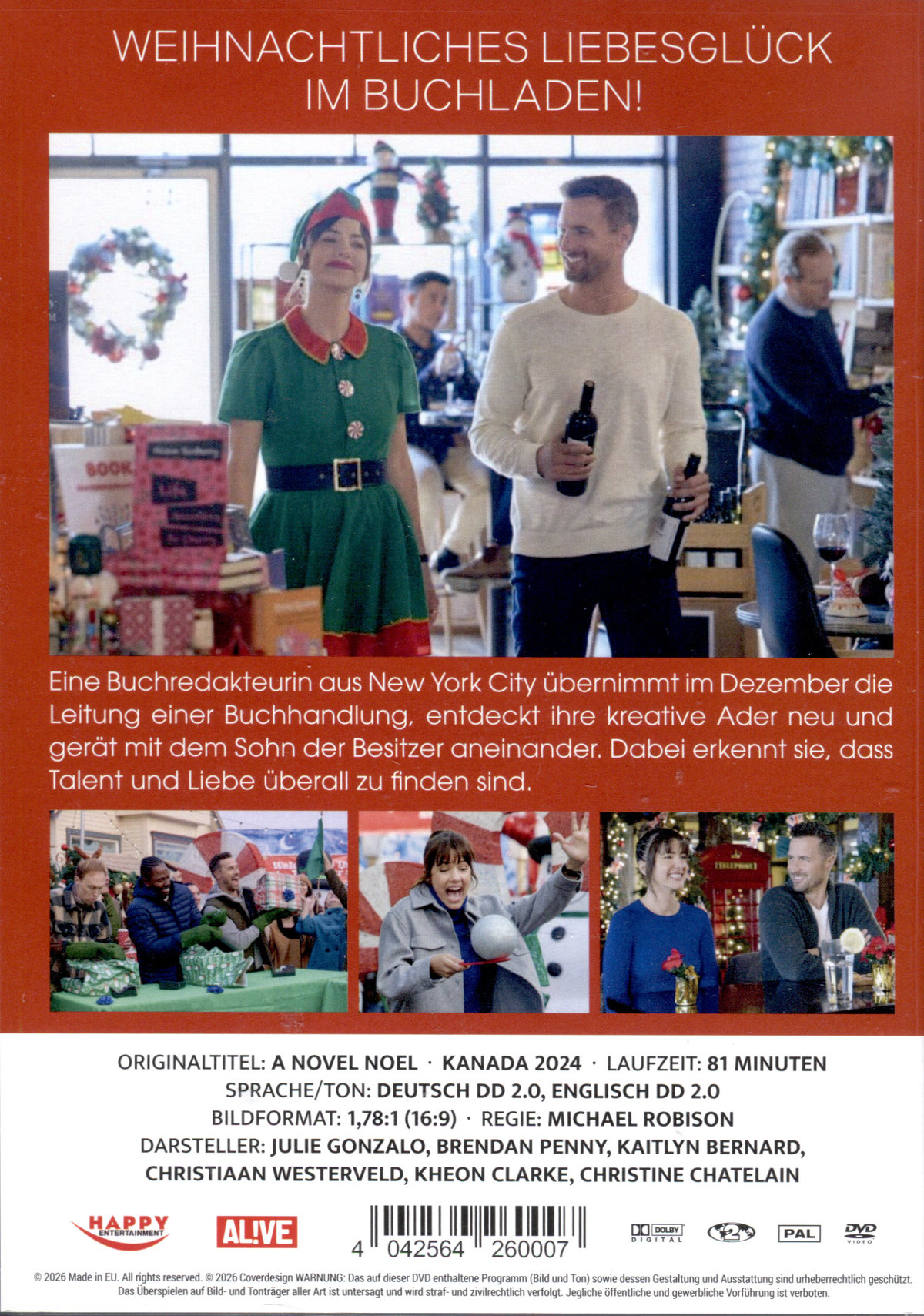 Weihnachten, wie es im Buche steht - The Christmas Novel  (DVD)