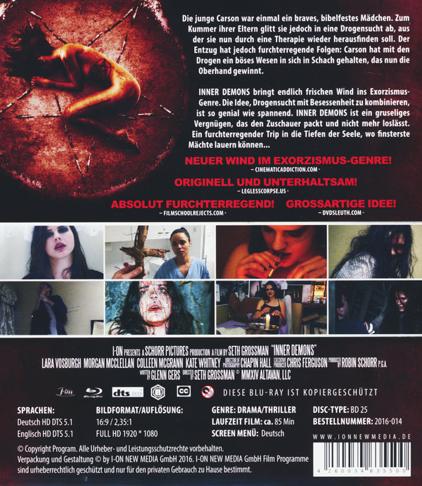 Inner Demons (blu-ray)