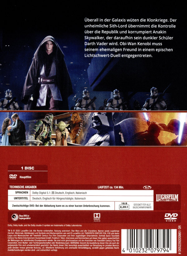 Star Wars Episode 3 - Die Rache der Sith