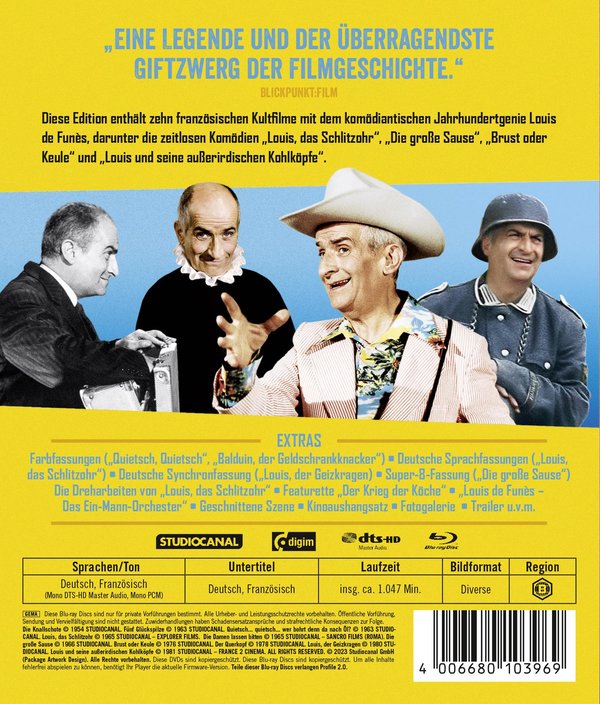 Best of Louis de Funes (blu-ray)