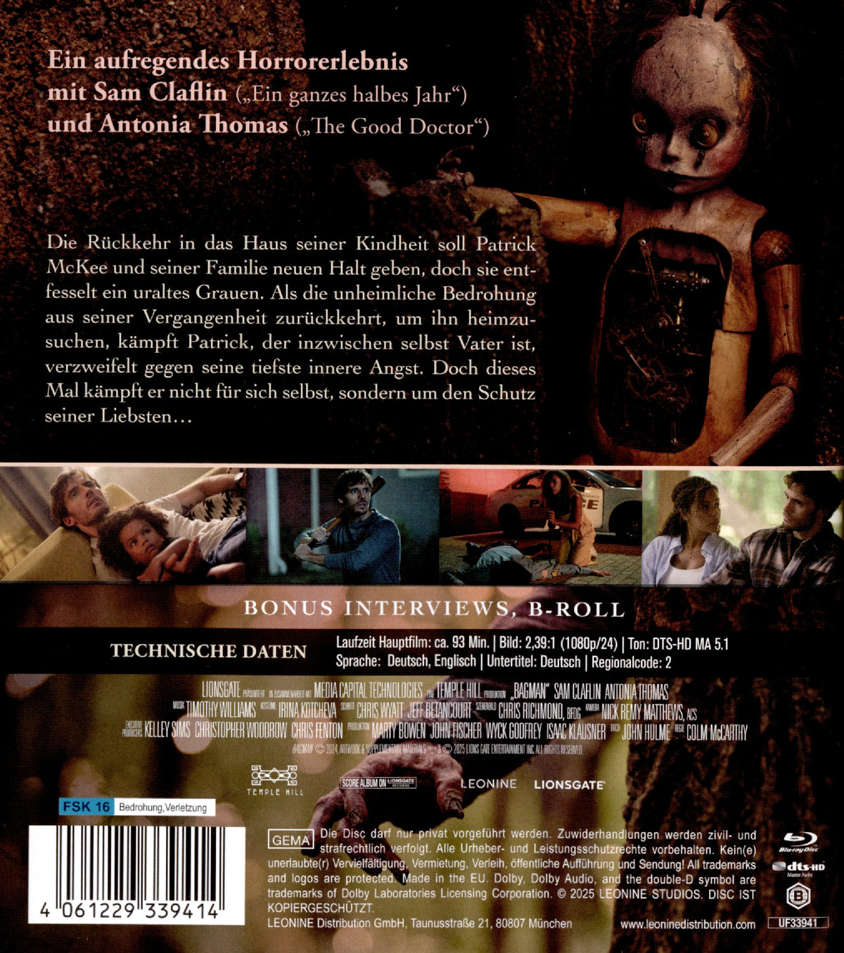 Bagman  (Blu-ray Disc)