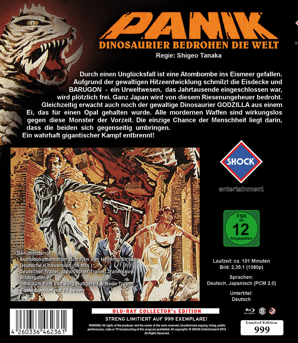 Panik - Dinosaurier bedrohen die Welt - Limited Edition (blu-ray)