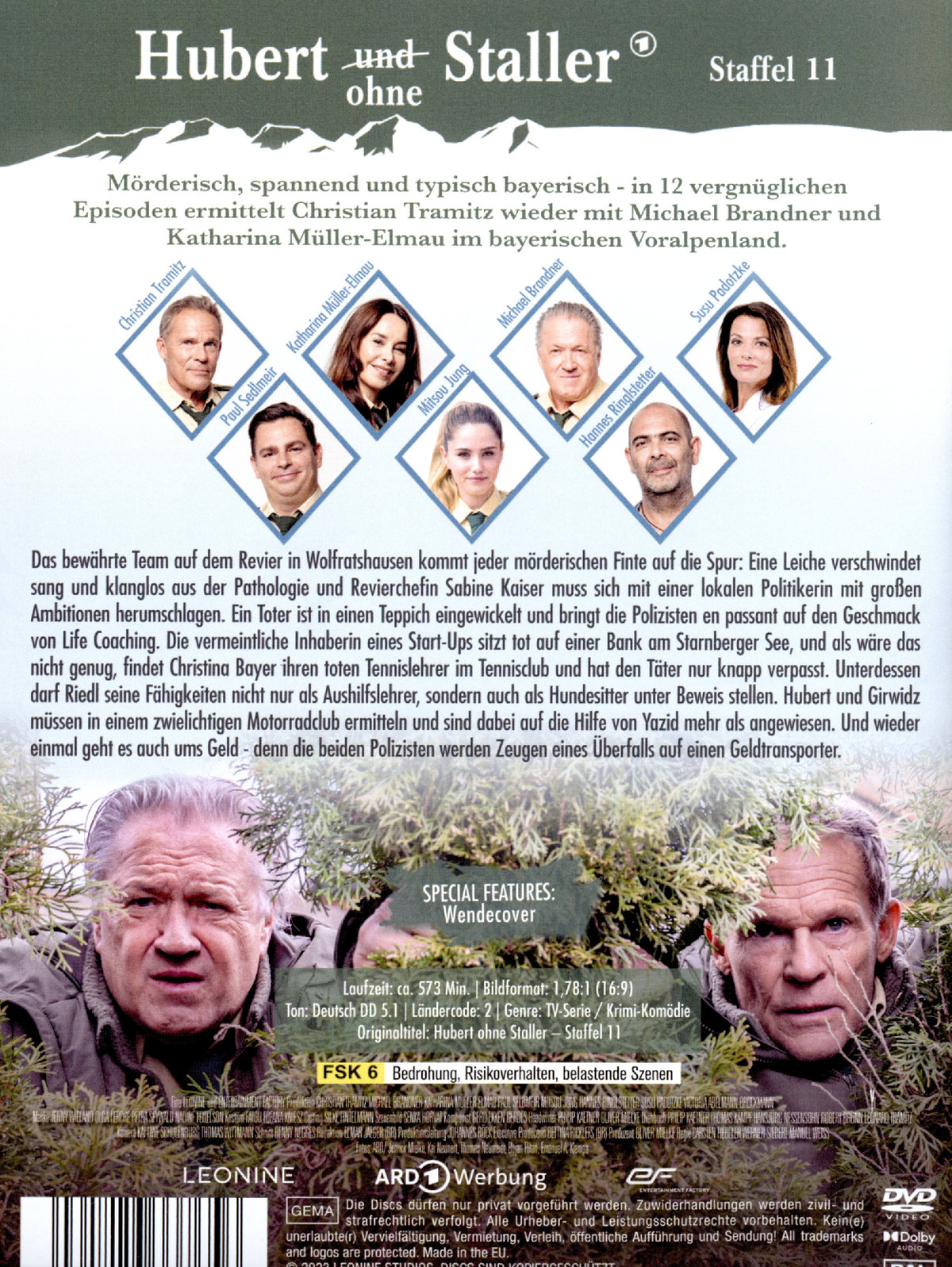 Hubert ohne Staller - Staffel 11  [3 DVDs]  (DVD)