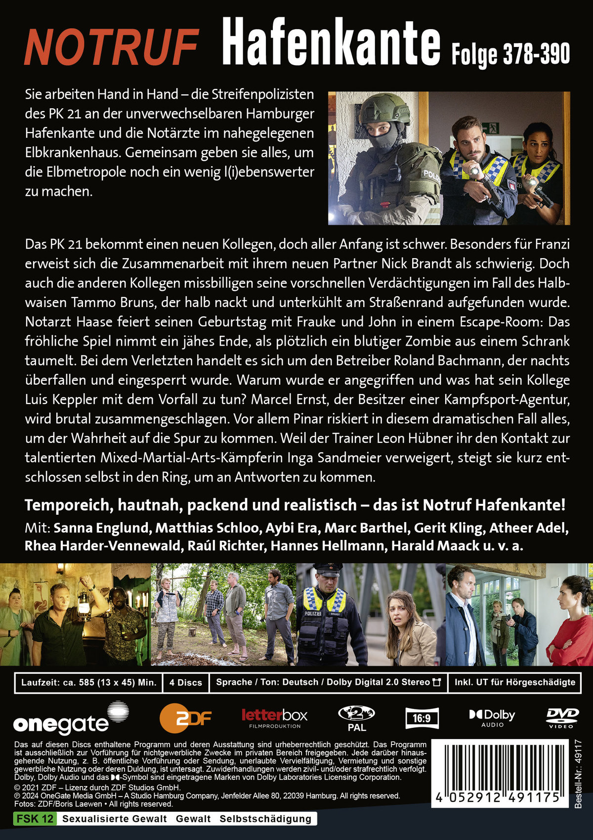 Notruf Hafenkante 30 (Folge 378-390)  [4 DVDs]  (DVD)