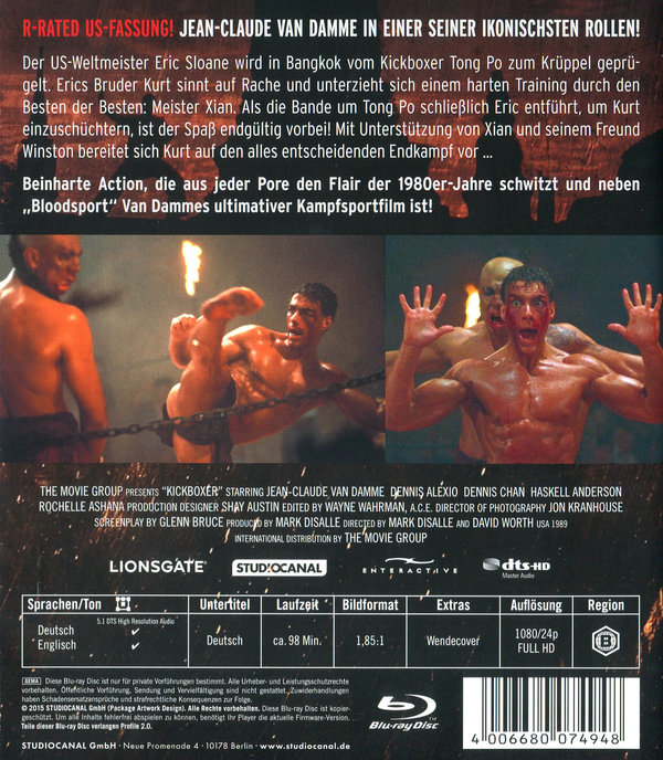 Kickboxer (blu-ray)