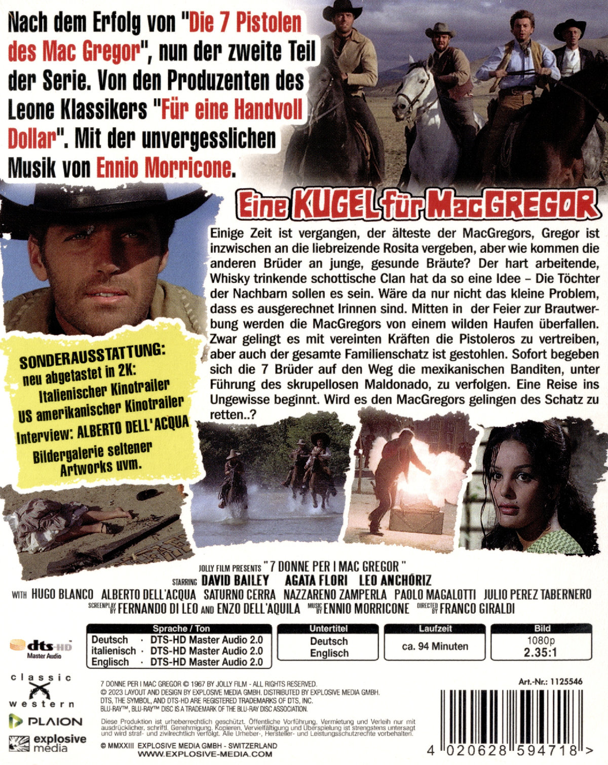 Eine Kugel für McGregor (blu-ray)