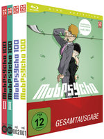 Mob Psycho 100 - Gesamtausgabe - Staffel 1&2  [4 BRs]  (Blu-ray Disc)