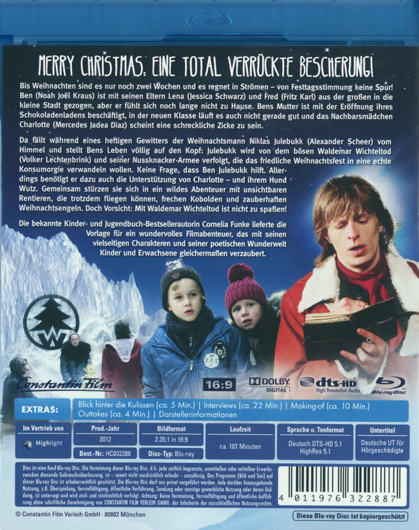 Als der Weihnachtsmann vom Himmel fiel  (Blu-ray Disc)