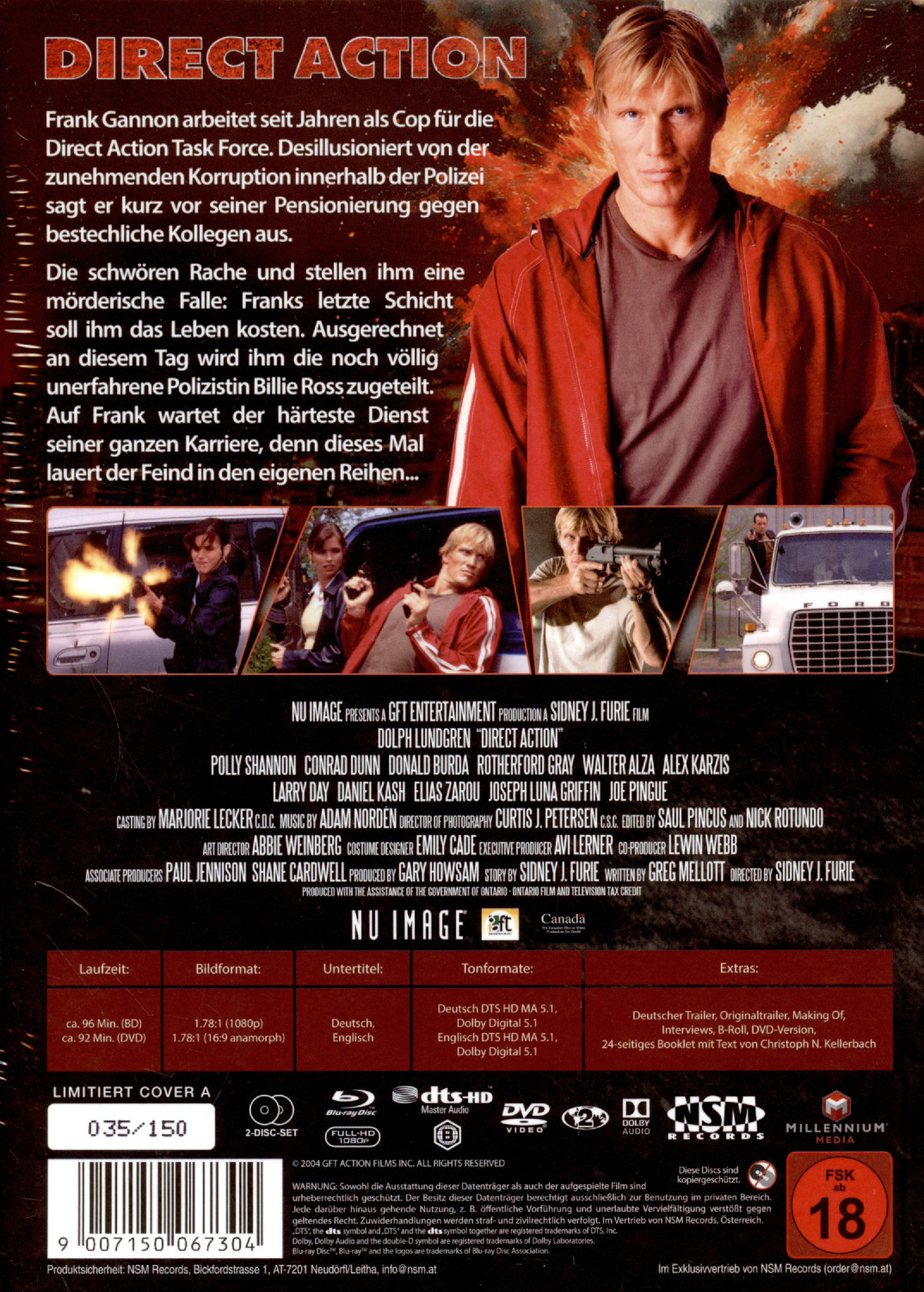 Direct Action - Uncut Mediabook Edition  (DVD+blu-ray) (A)