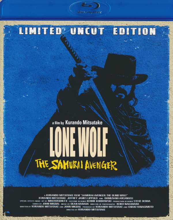 Lone Wolf - The Samurai Avenger - Limited Uncut Edition (blu-ray)