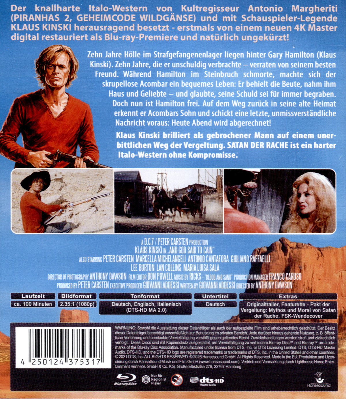 Satan der Rache  (Blu-ray Disc)