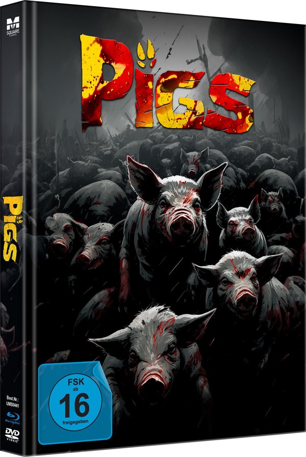 PIGS - Uncut Mediabook Edition  (DVD+blu-ray)