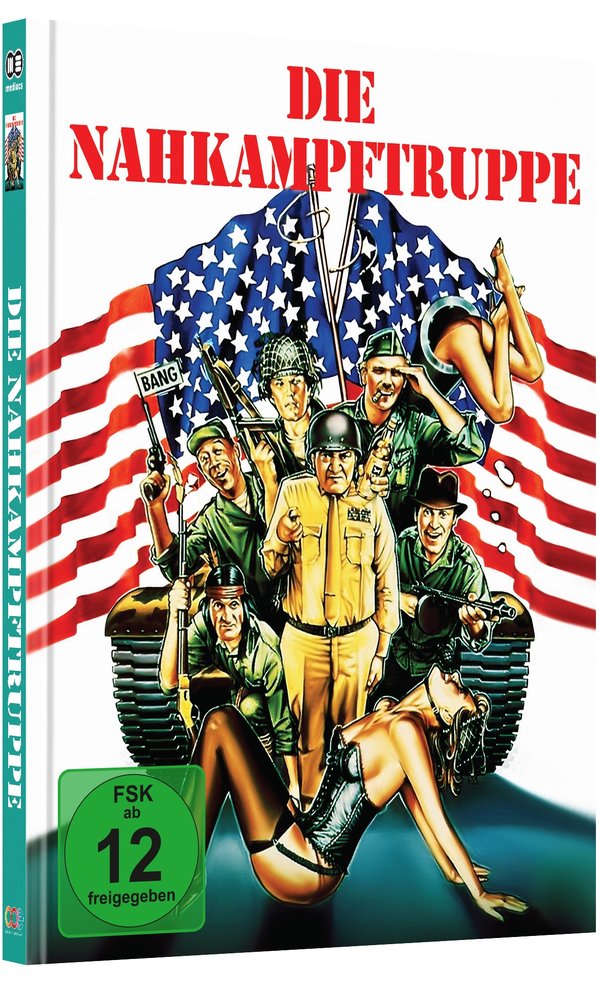 Nahkampftruppe, Die - Uncut Mediabook Edition  (DVD+blu-ray) (B)