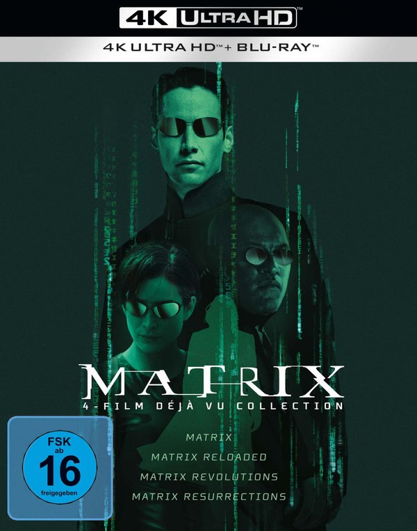 Matrix 4-Film Deja Vu Collection (4K Ultra HD)