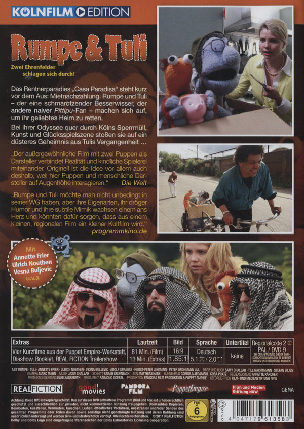 Rumpe & Tuli - Zwei Ehrenfelder schlagen sich durch! - Kölnfilm Edition  (DVD)
