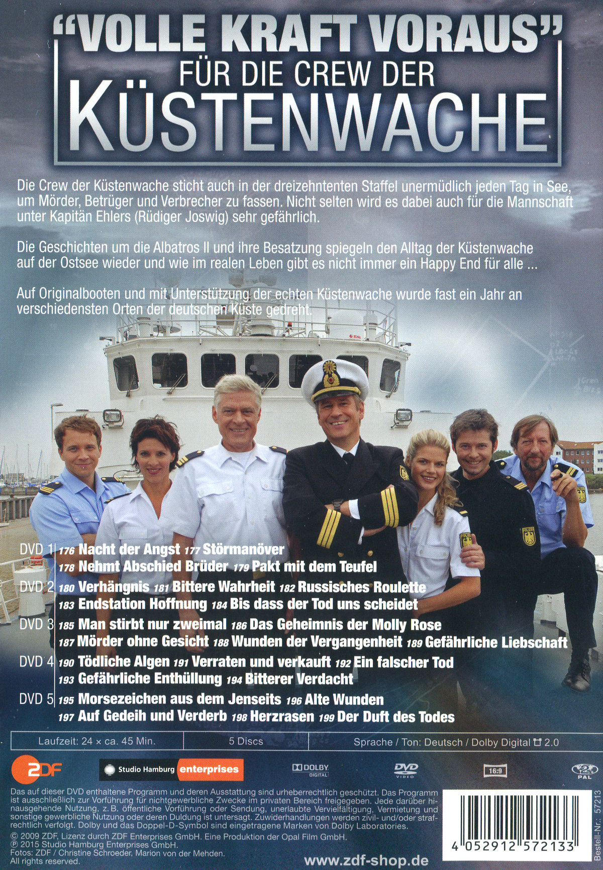 Küstenwache - Staffel 13  [5 DVDs]  (DVD)