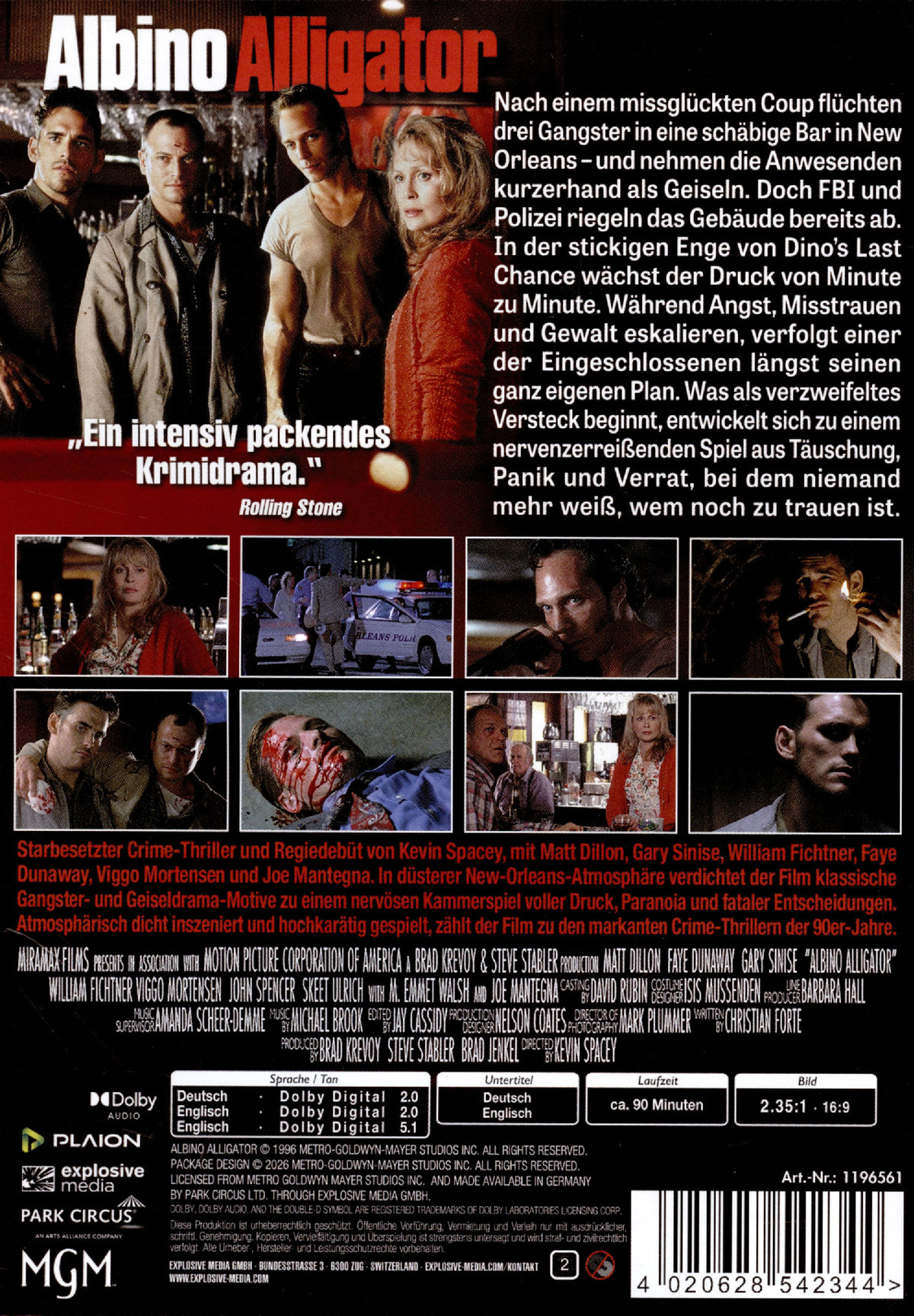 Albino Alligator  (DVD)