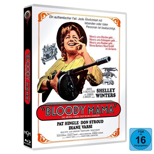 Bloody Mama (1970) - Uncut Edition  (DVD+blu-ray)