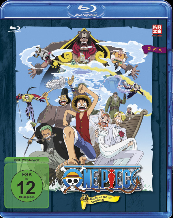 One Piece: Abenteuer auf der Spiralinsel! - 2. Film  (Blu-ray Disc)