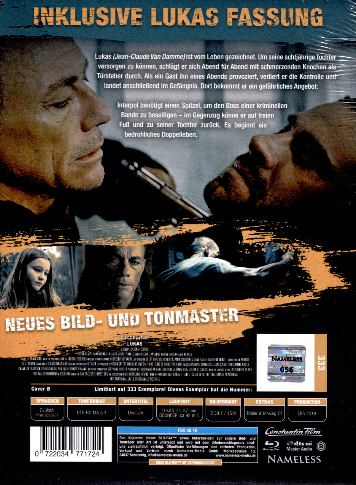 The Bouncer - Uncut Mediabook Edition  (blu-ray) (B)