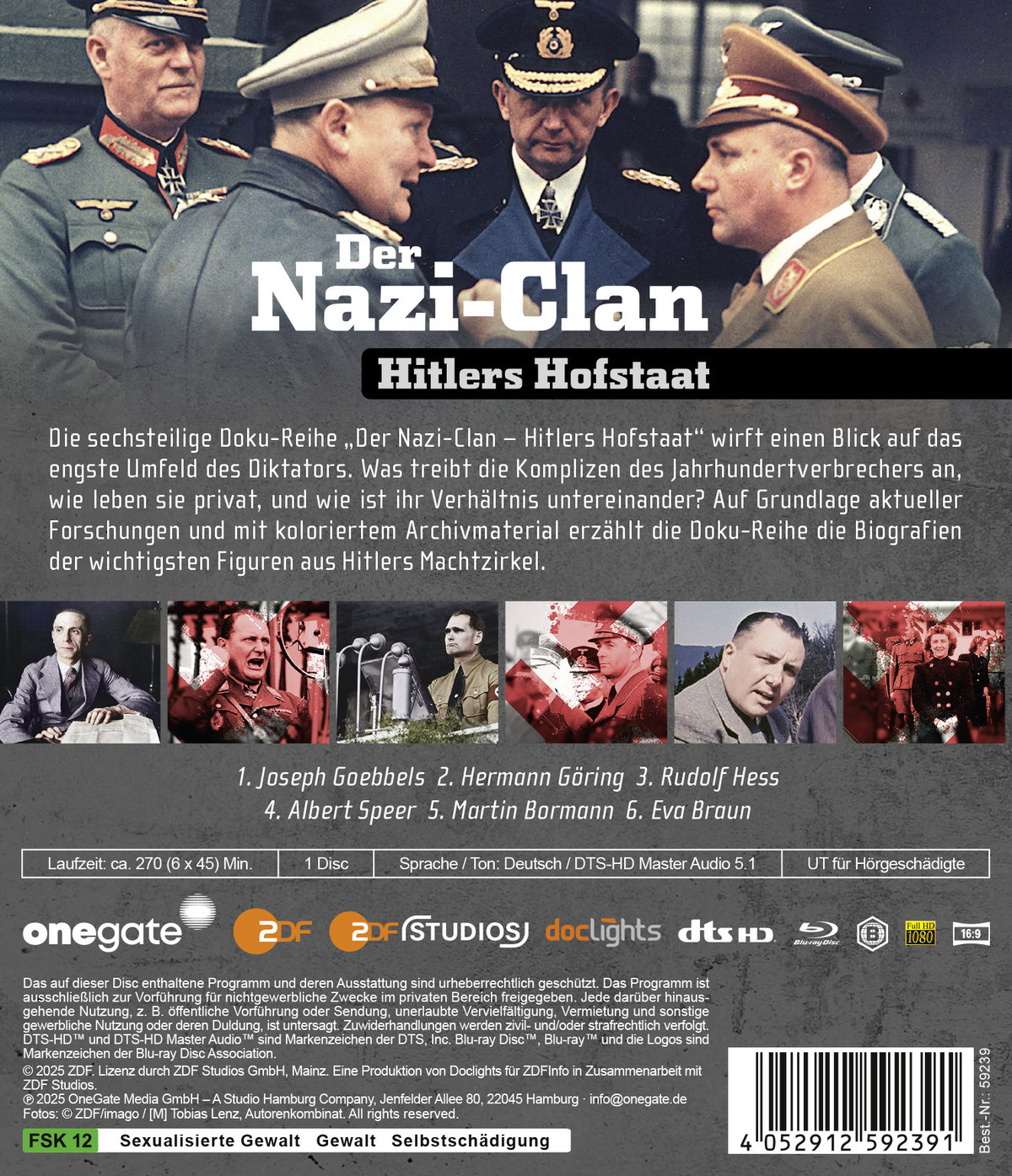 Der Nazi-Clan – Hitlers Hofstaat  (Blu-ray Disc)