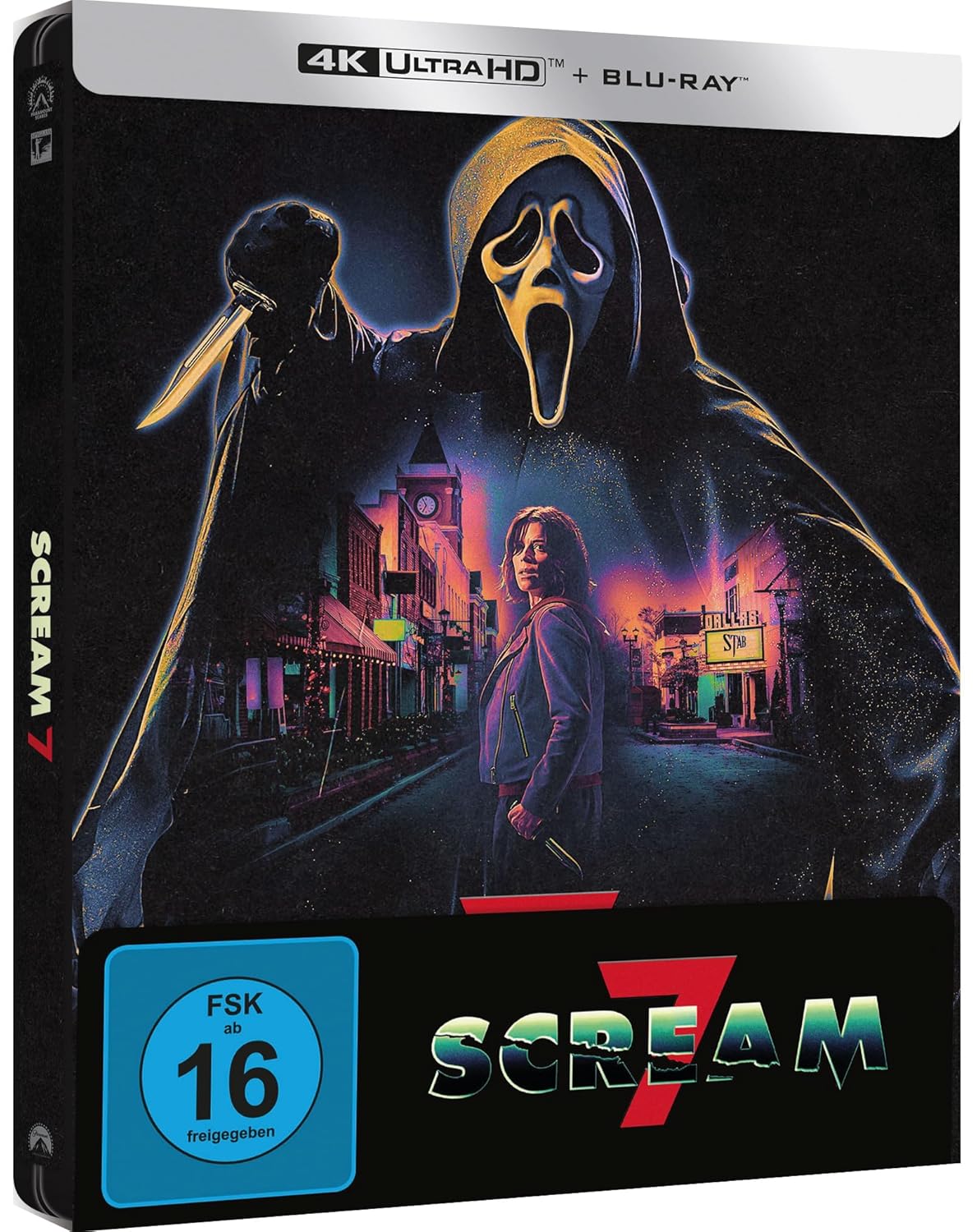 Scream 7 - Uncut Steelbook Edition  (4K Ultra HD+blu-ray)