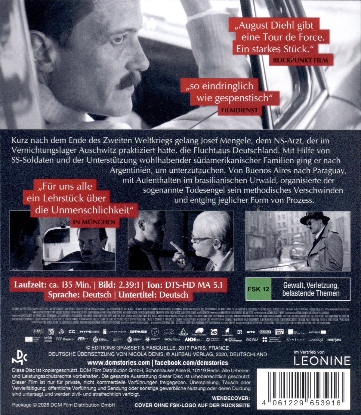 Das Verschwinden des Josef Mengele  (Blu-ray Disc)