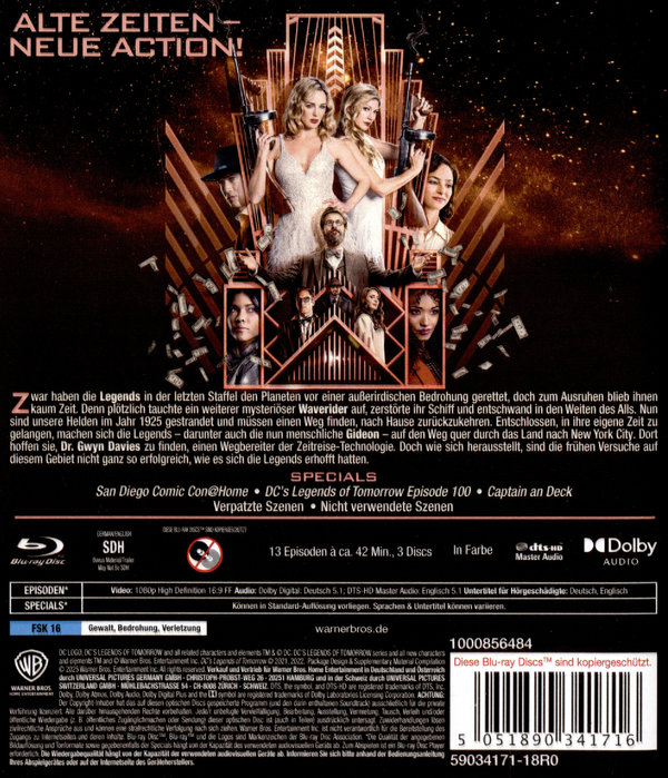 DC's Legends of Tomorrow: Staffel 7  [3 BRs]  (Blu-ray Disc)