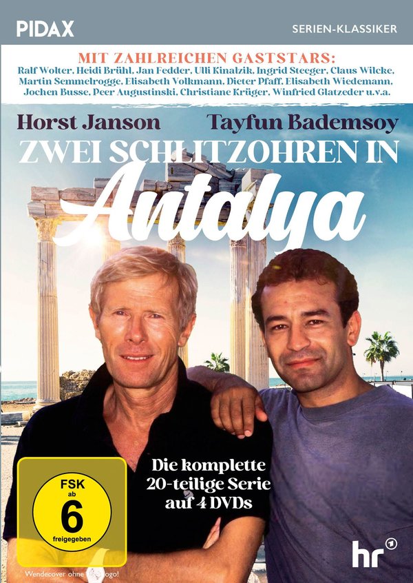 Zwei Schlitzohren in Antalya / Die komplette 20-teilige Serie mit Horst Janson und zahlreichen Gaststars (Pidax Serien-Klassiker)  [4 DVDs]  (DVD)