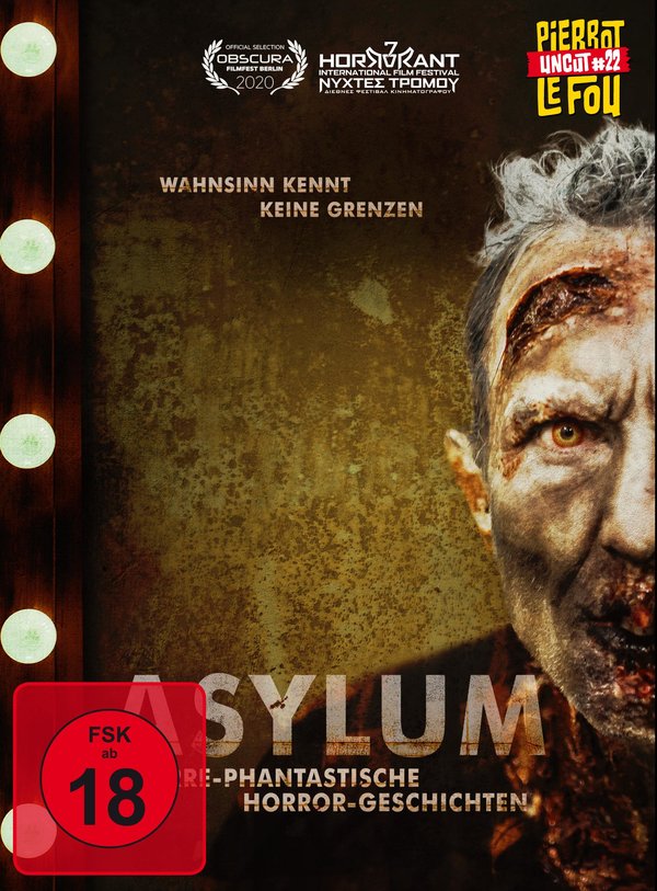 Asylum - Irre-phantastische Horror-Geschichten - Uncut Mediabook Edition (DVD+blu-ray) (B)