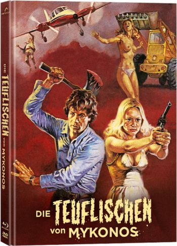 Teuflischen von Mykonos, Die - Uncut Mediabook Edition (DVD+blu-ray) (A)