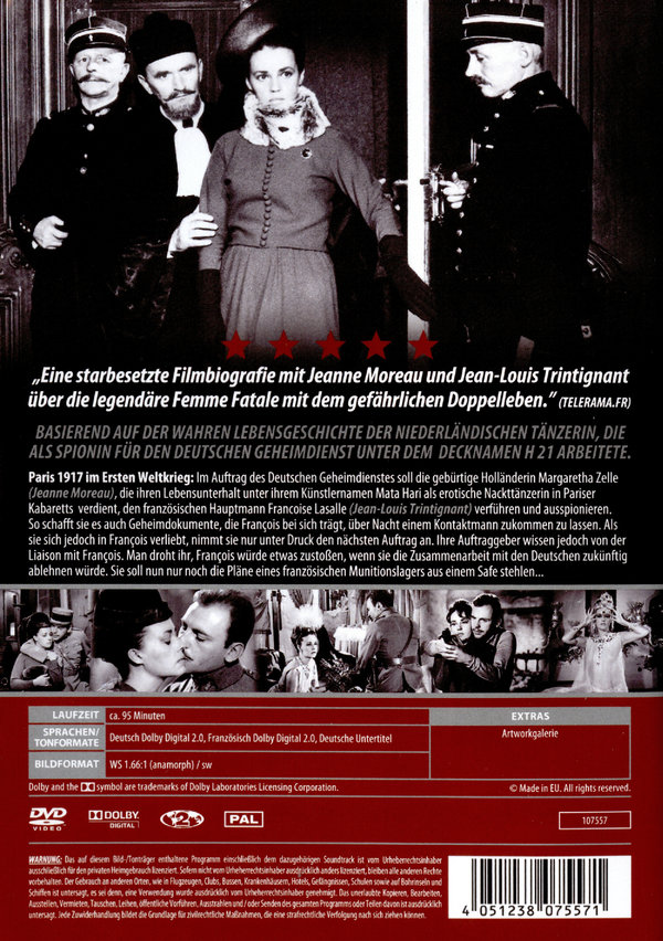 Mata Hari - Agentin H21  (DVD)