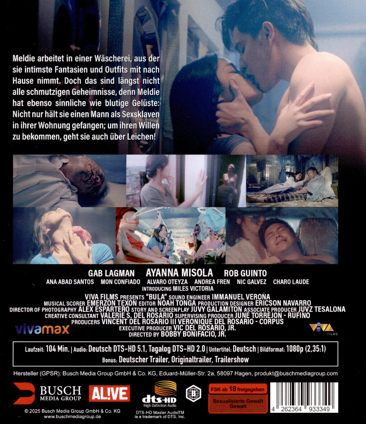Bula - Eine tödliche Leidenschaft  (Blu-ray Disc)