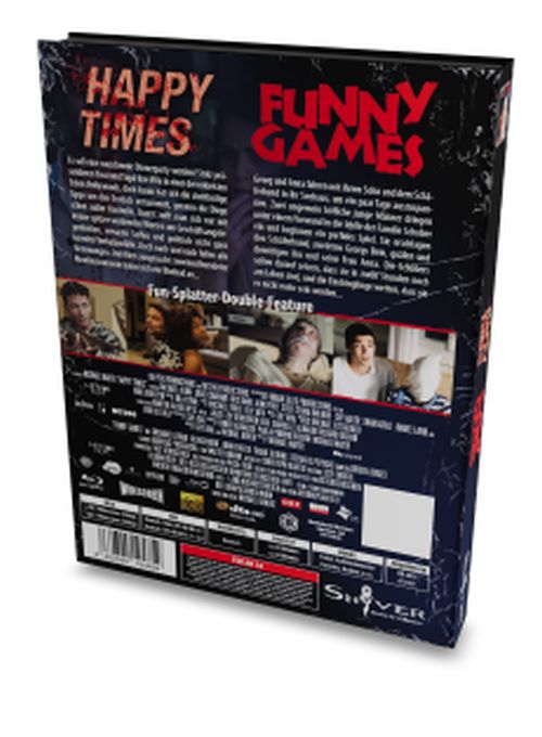 Happy Times - Ein blutiges Fest/Funny Games - Uncut Mediabook Edition  (blu-ray)
