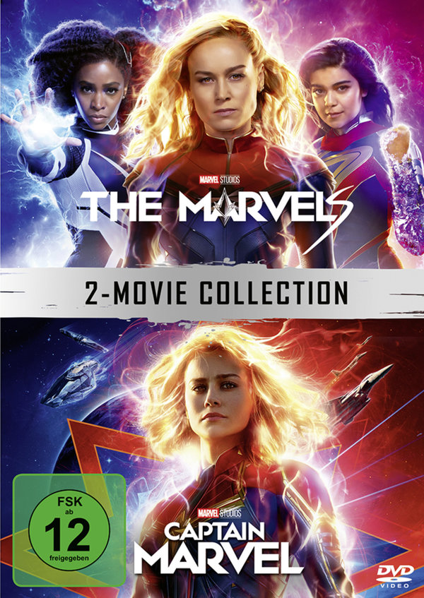 Captain Marvel / The Marvels  [2 DVDs]  (DVD)