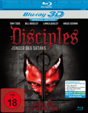 Disciples - Jünger des Satans 3D (3D blu-ray)