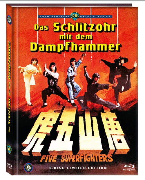Das Schlitzohr mit dem Dampfhammer - Uncut Mediabook Edition  (DVD+blu-ray) (A)
